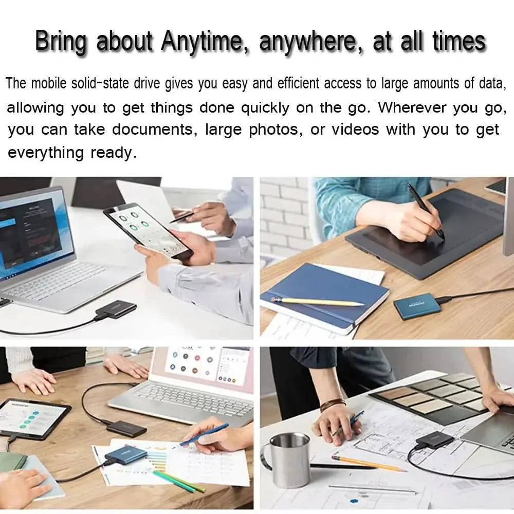 High-Speed External SSD for Daily Data Storage Solutions