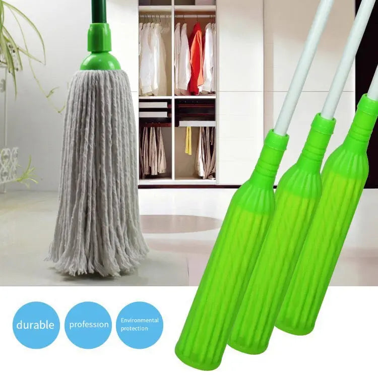 Self-Wringing Microfiber Mop Head | Hands-Free Swivel Joint