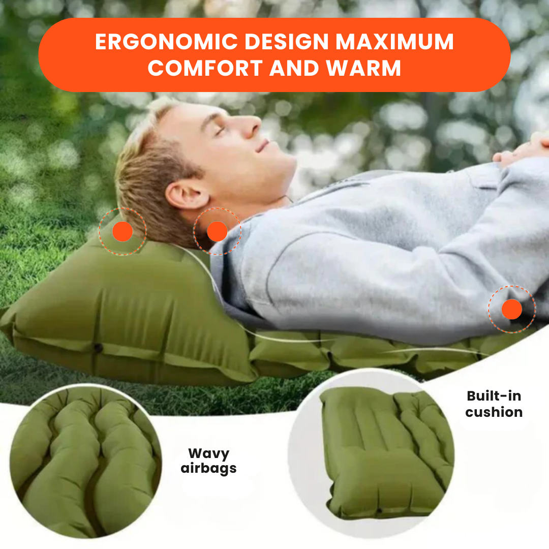 Quick-Inflate Adventure Mattress – Perfect for Camping Comfort