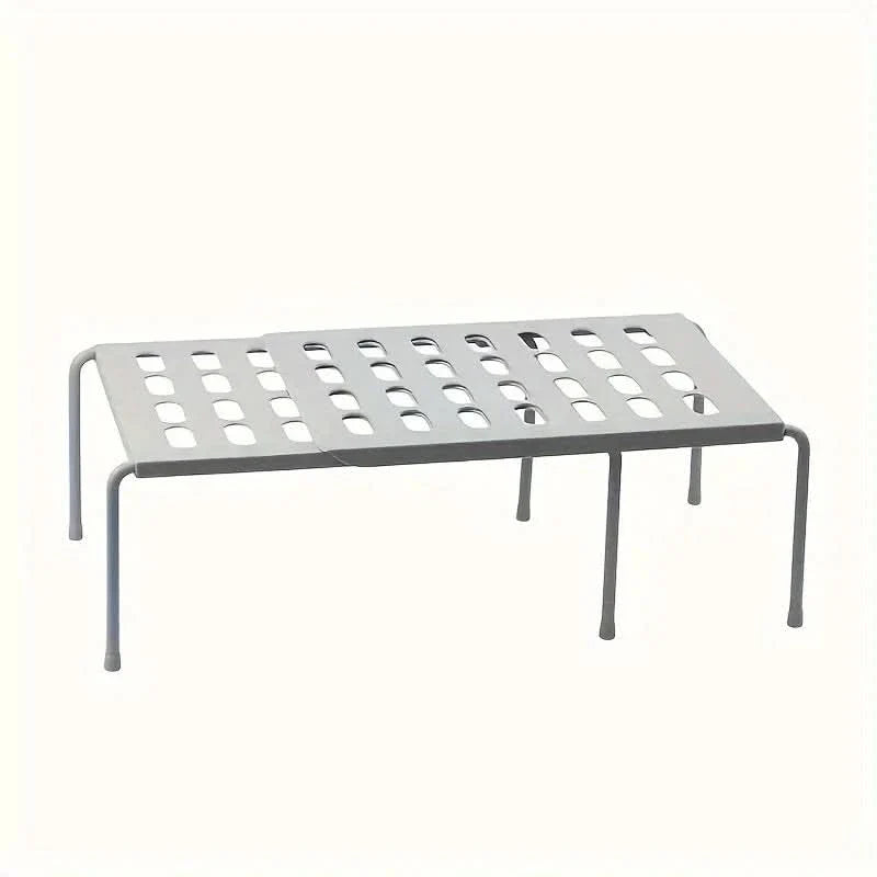 Compact Multi-Tier Shoe Organizer for Closet Storage
