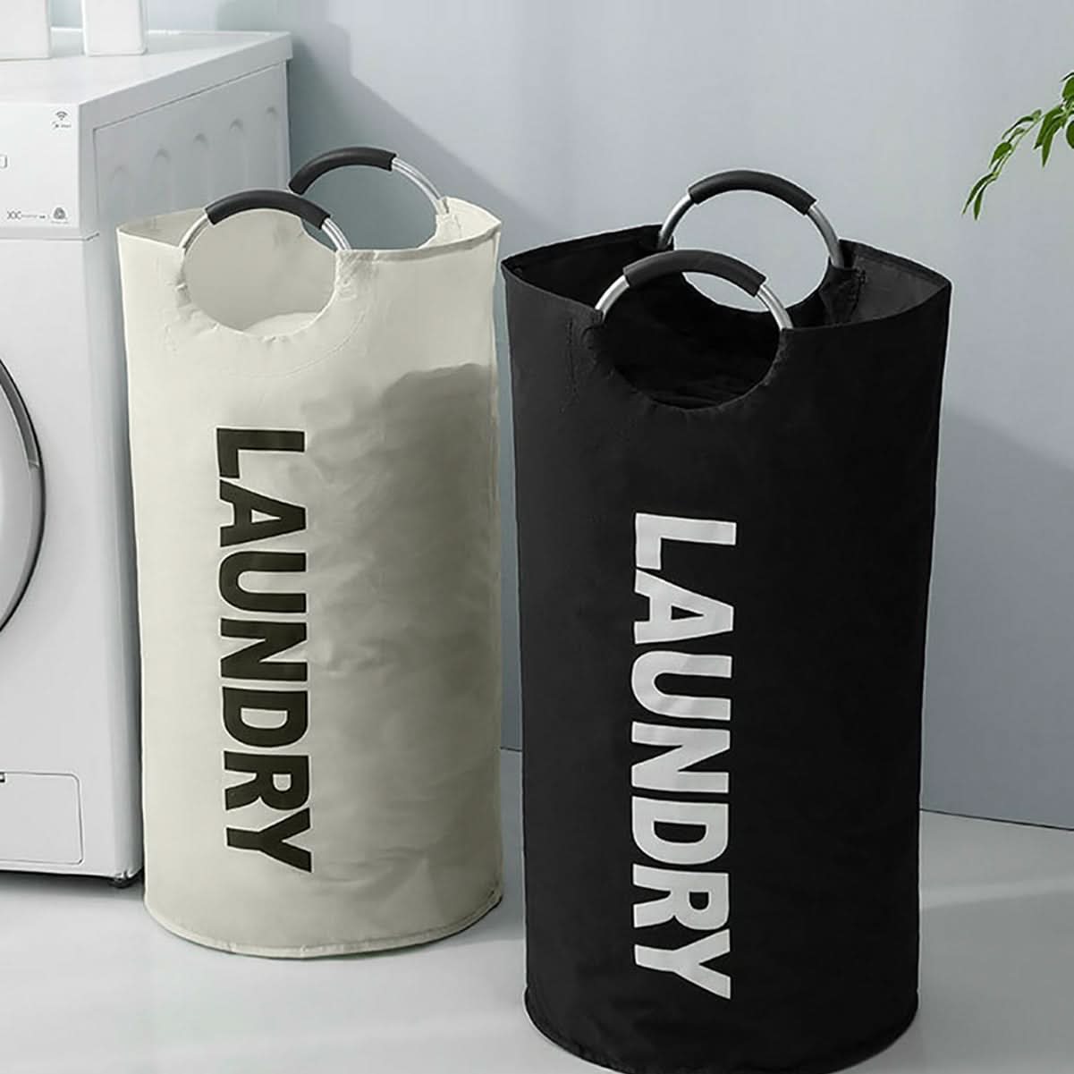 Waterproof Laundry Basket with Comfortable Carrying Design