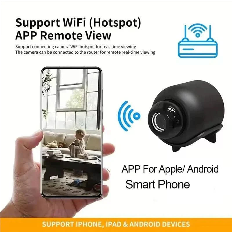 Wireless Mini Camera for Home Security – 1080P HD Surveillance