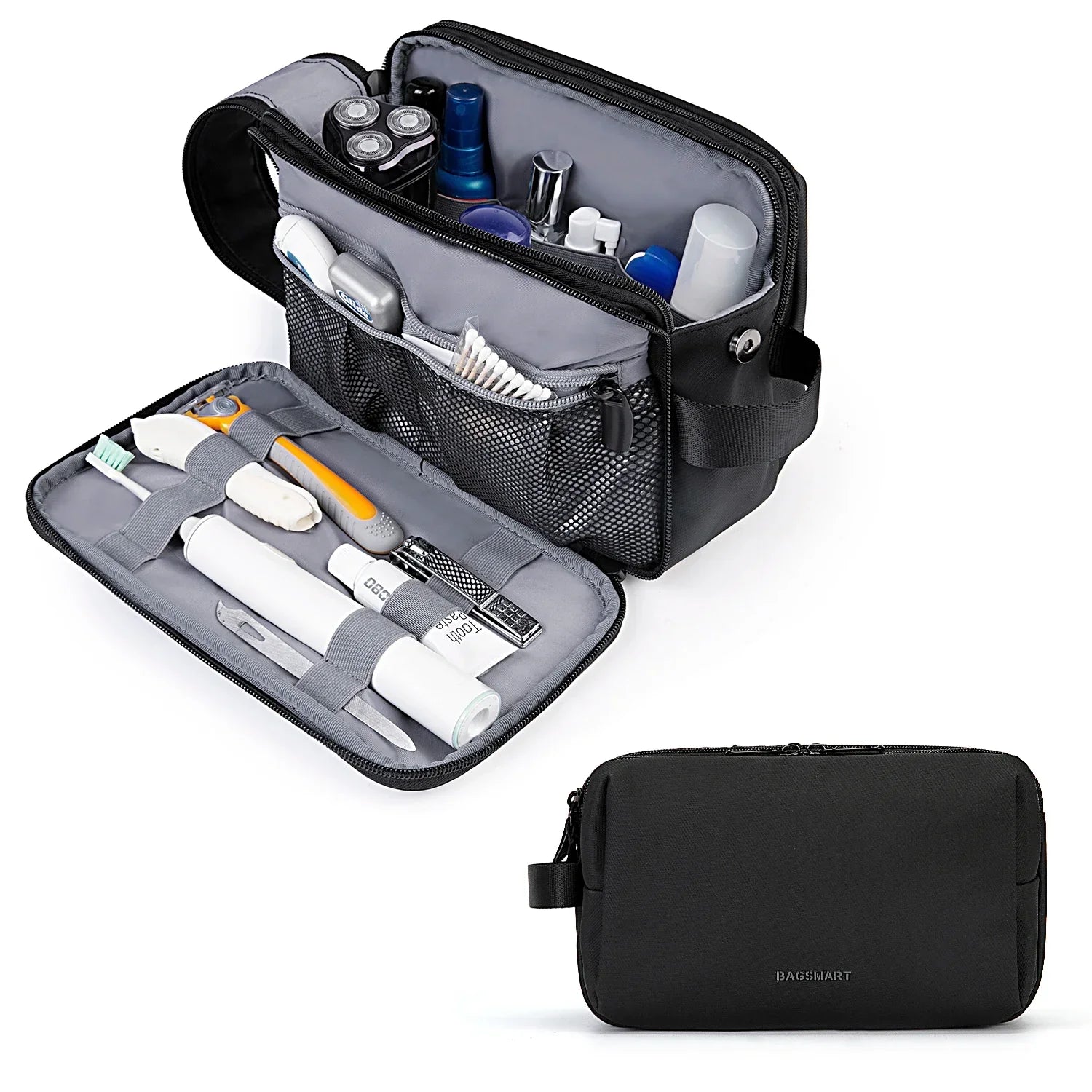 Versatile Waterproof Travel Organizer for Toiletries & Cosmetics
