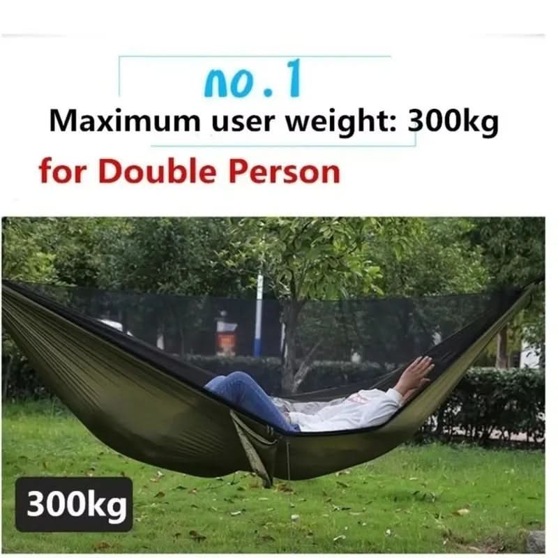 Camping Hammock with Mosquito Net for Outdoor Relaxation
