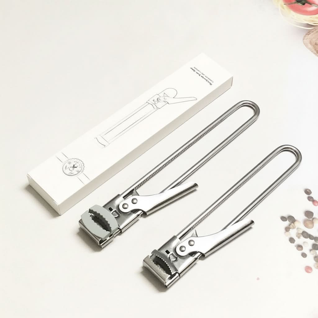 Adjustable Can Opener for Effortless Lid Extraction