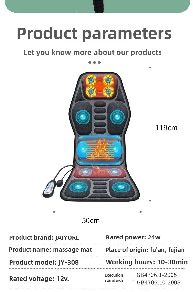Ultimate Comfort Full Body Massage Chair with Heat and Custom Settings
