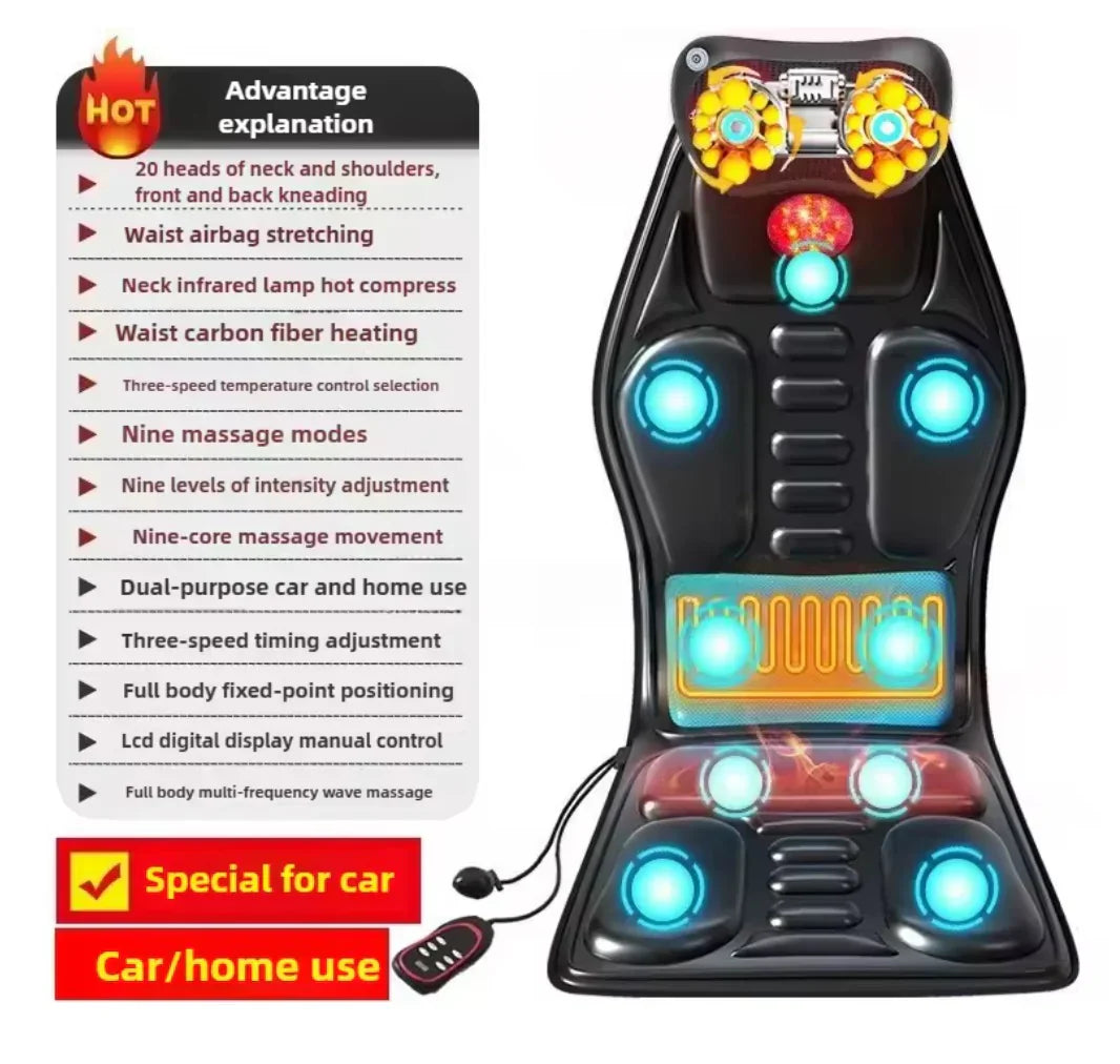 Ultimate Comfort Full Body Massage Chair with Heat and Custom Settings