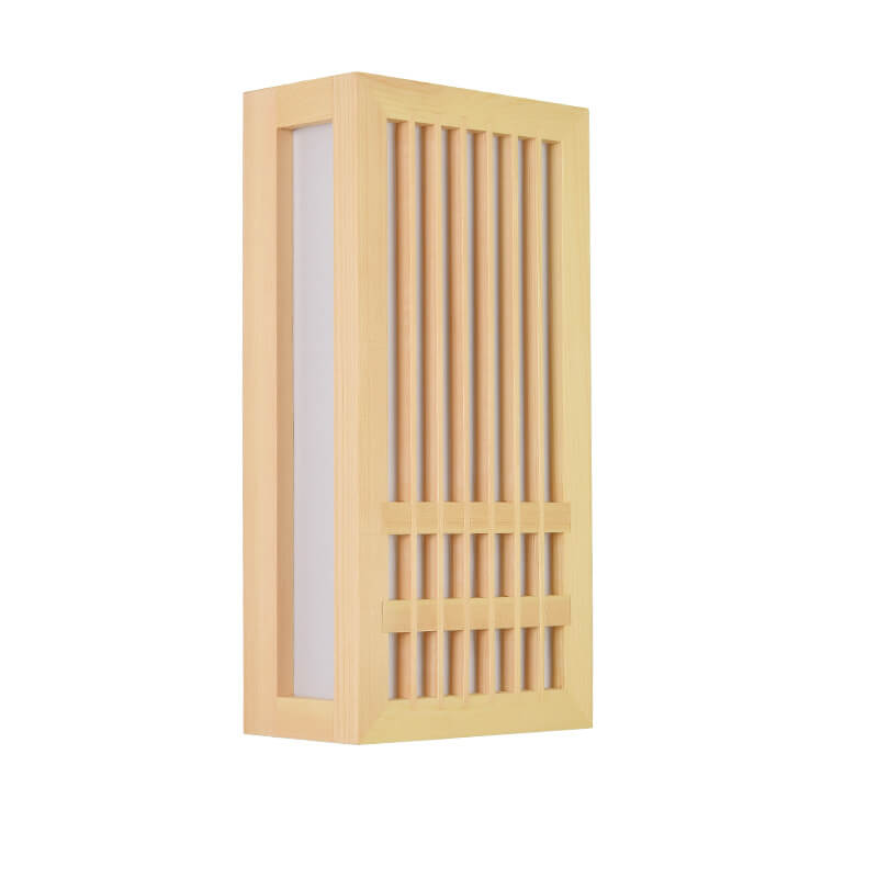 SerenityGlow Wooden LED Wall Lamp for Inviting Atmosphere