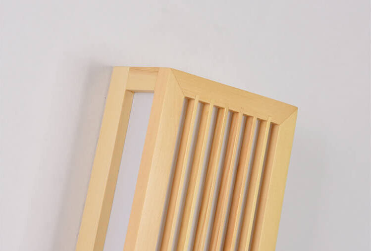 SerenityGlow Wooden LED Wall Lamp for Inviting Atmosphere
