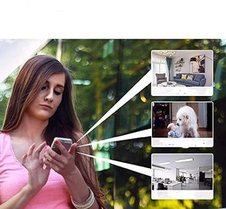 Security Camera with Night Vision up to 8m and Motion Detection