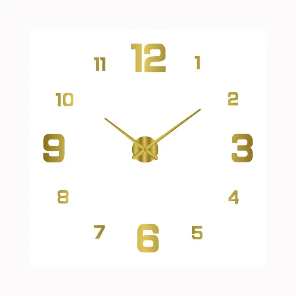 Whispering Elegance: Non-Ticking Wall Clock for Tranquil Spaces