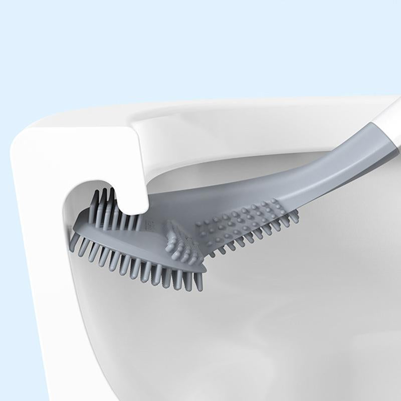 Silicone Toilet Brush – Clean Every Corner for a Bright, Fresh Bathroom