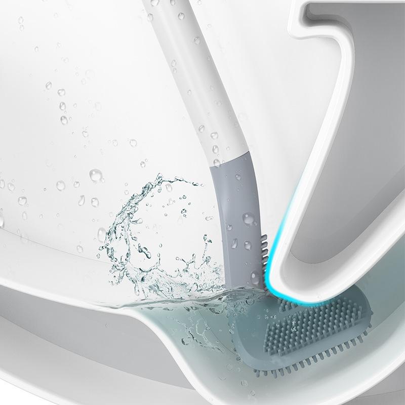 Silicone Toilet Brush – Clean Every Corner for a Bright, Fresh Bathroom