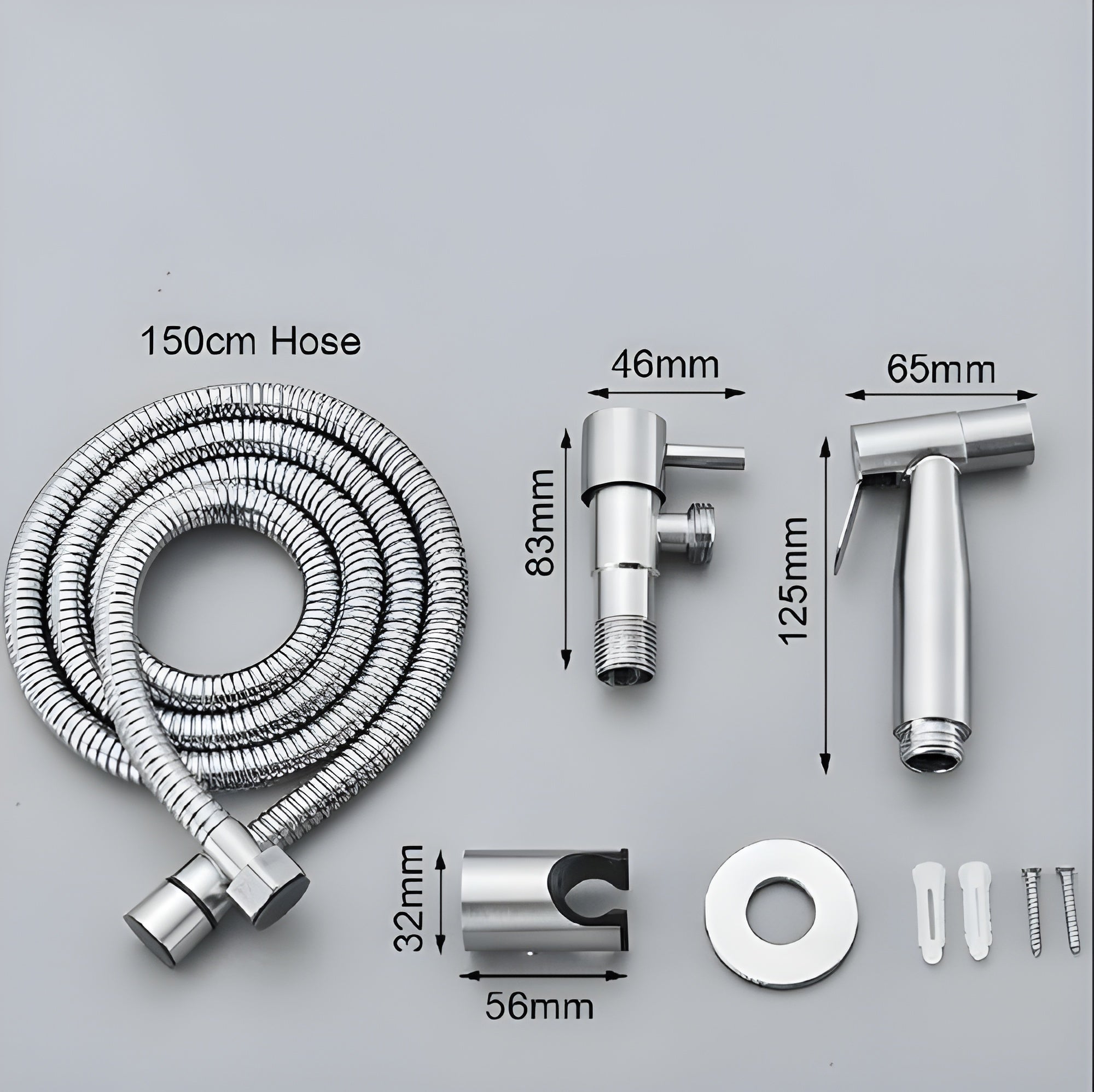 EcoSmart Stainless Steel Handheld Bidet Shower for Ultimate Clean
