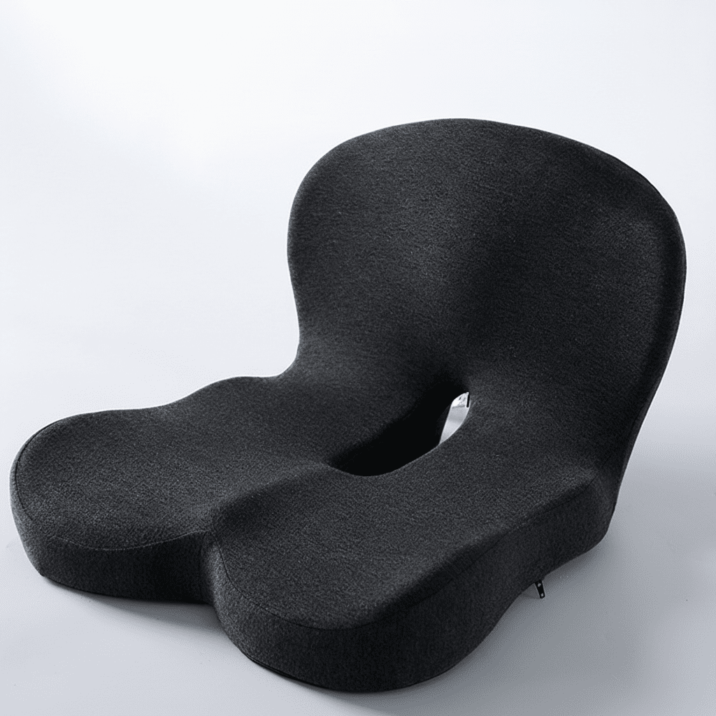 Ergonomic Memory Foam Seat Cushion – Pressure Relief & Non-Slip