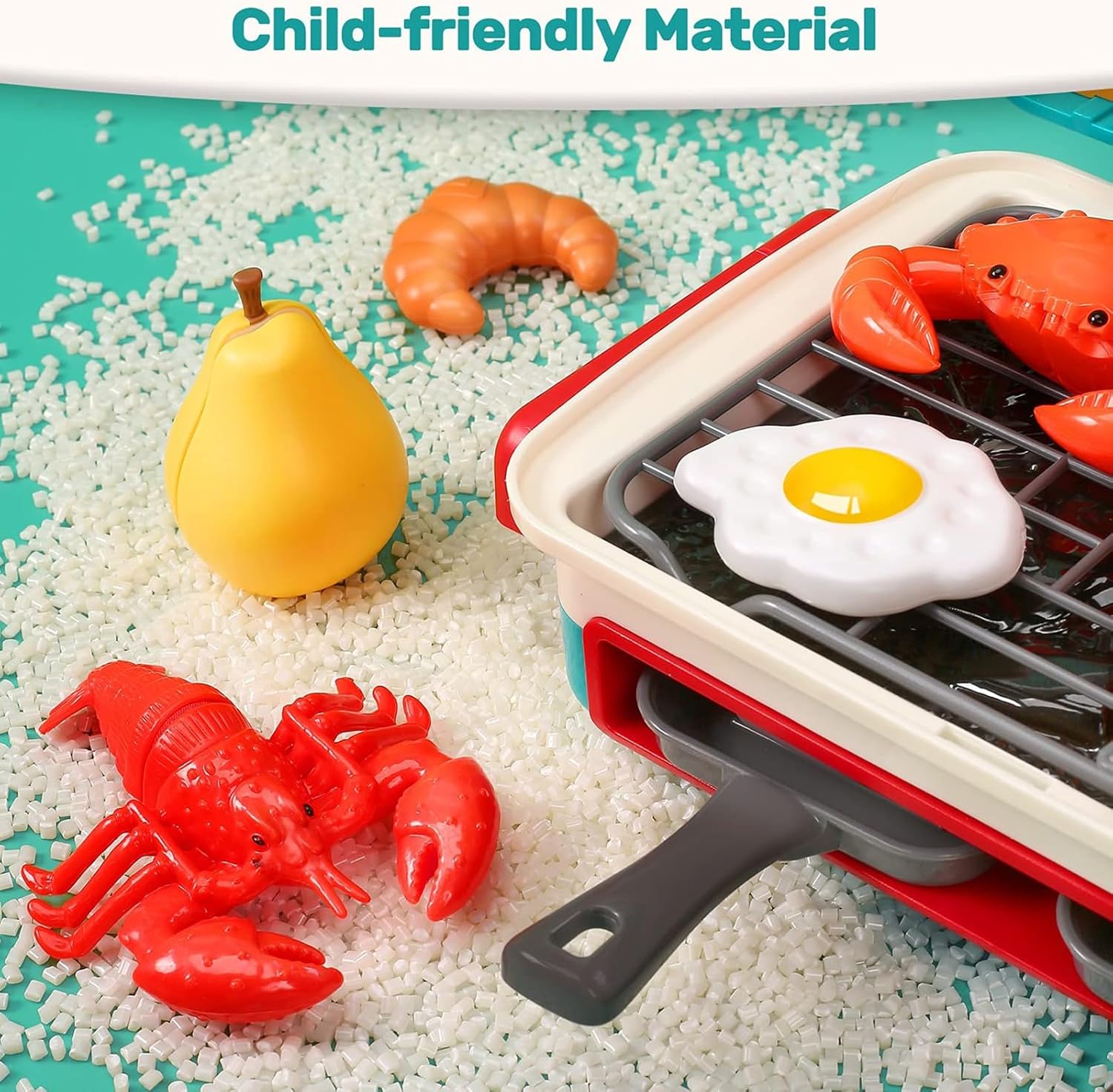 BBQ Simulation Grill Toy for Playtime Fun
