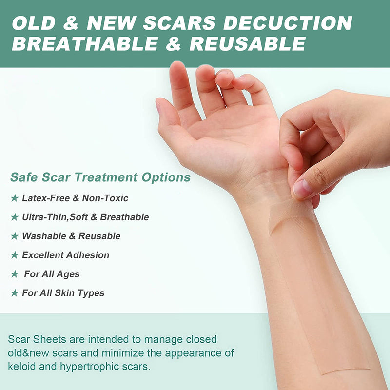 Silicone Scar Sheets for Skin Repair