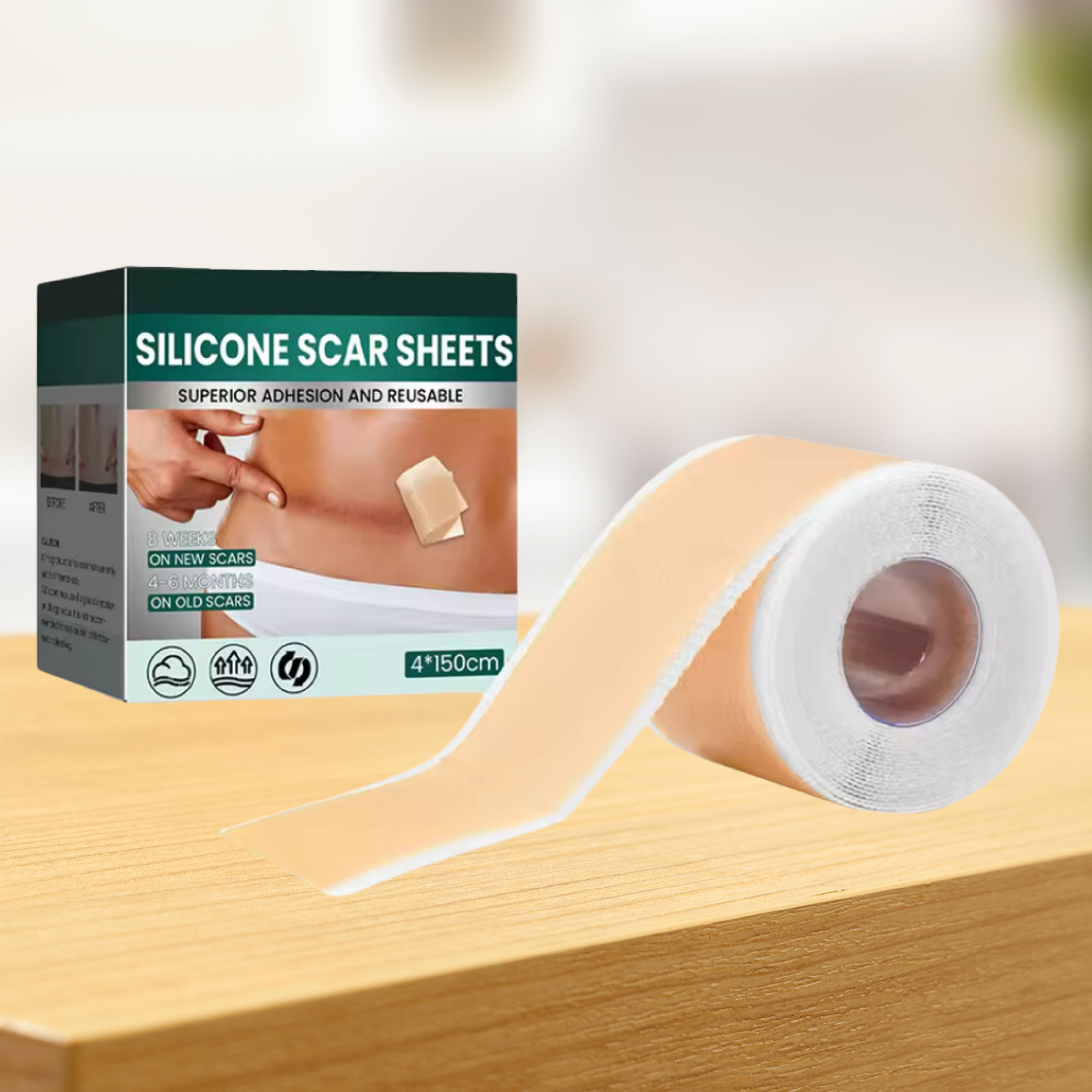 Silicone Scar Sheets for Skin Repair