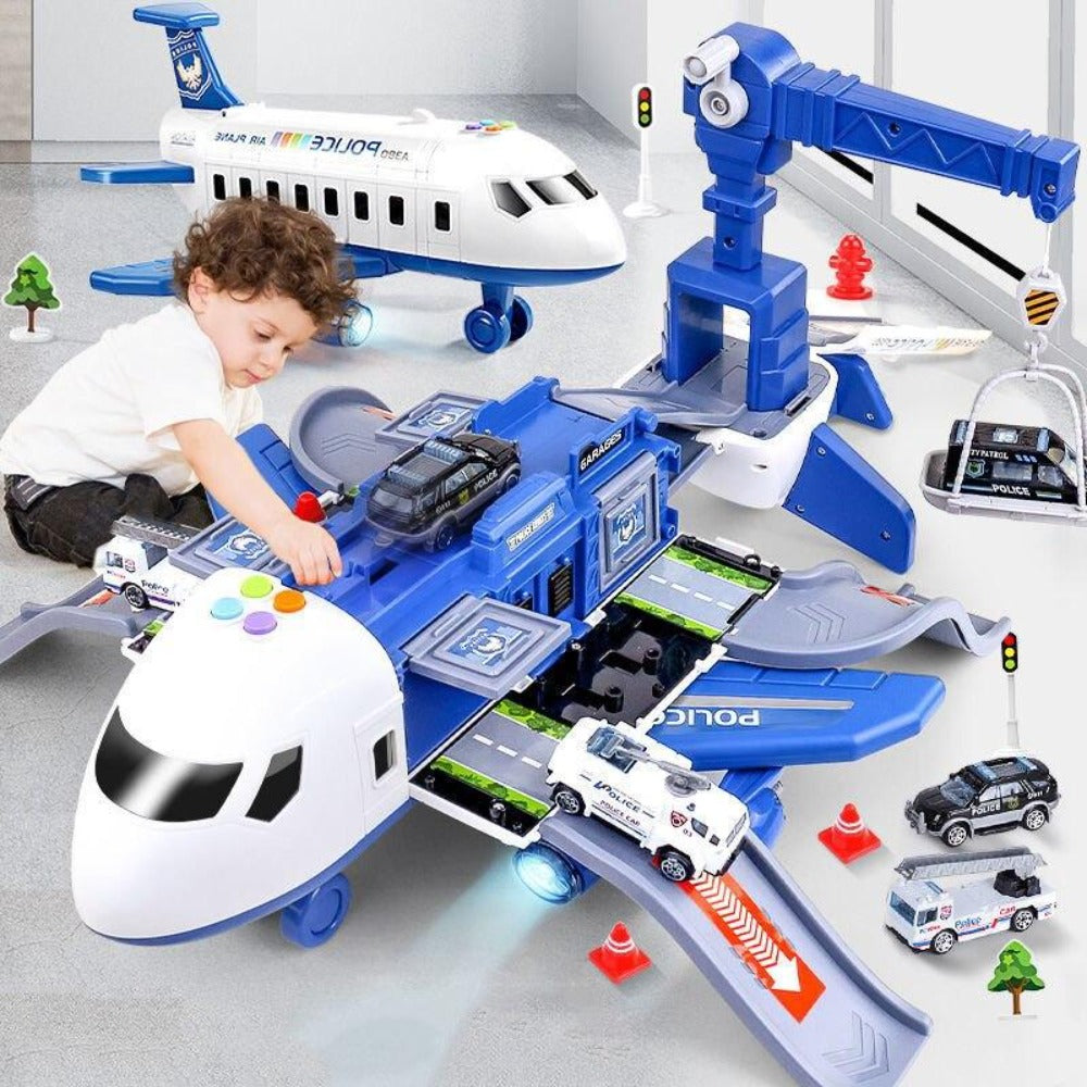 AdventureCraft Airplane Playset – 20-Piece Fun for Kids