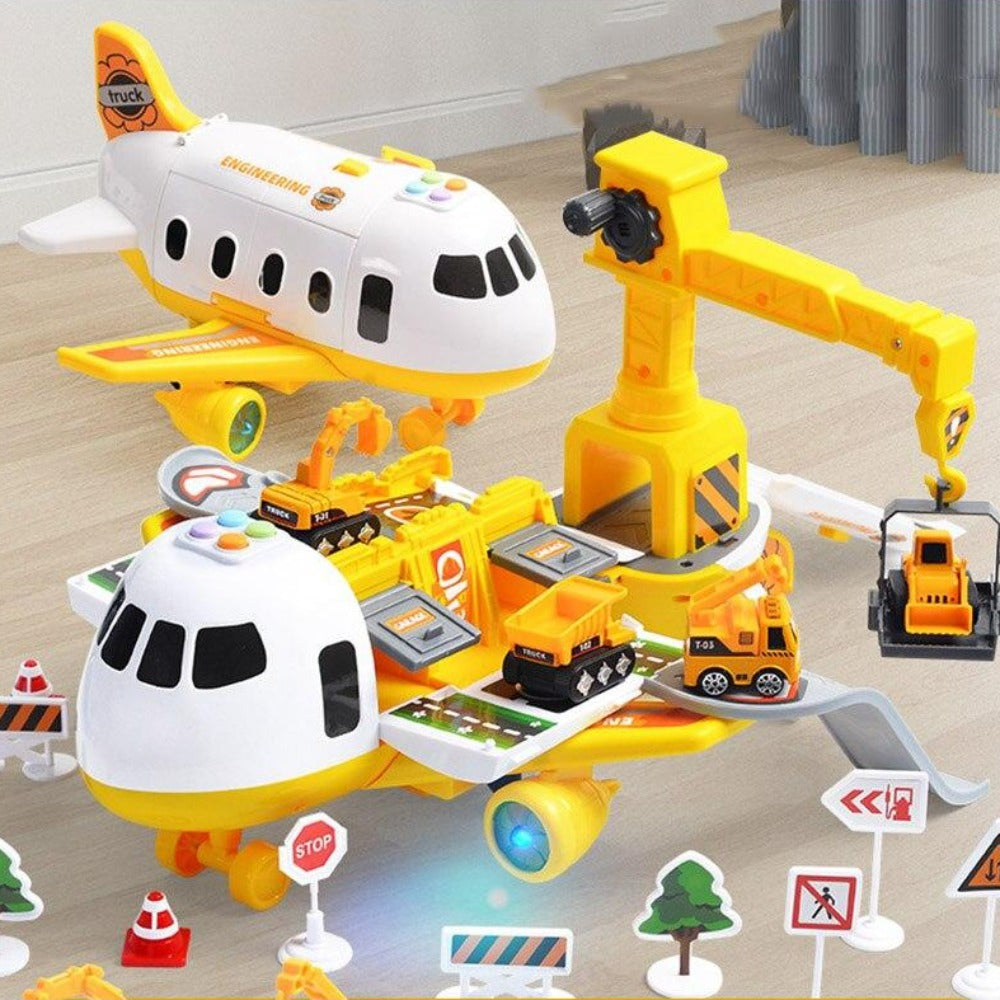 AdventureCraft Airplane Playset – 20-Piece Fun for Kids
