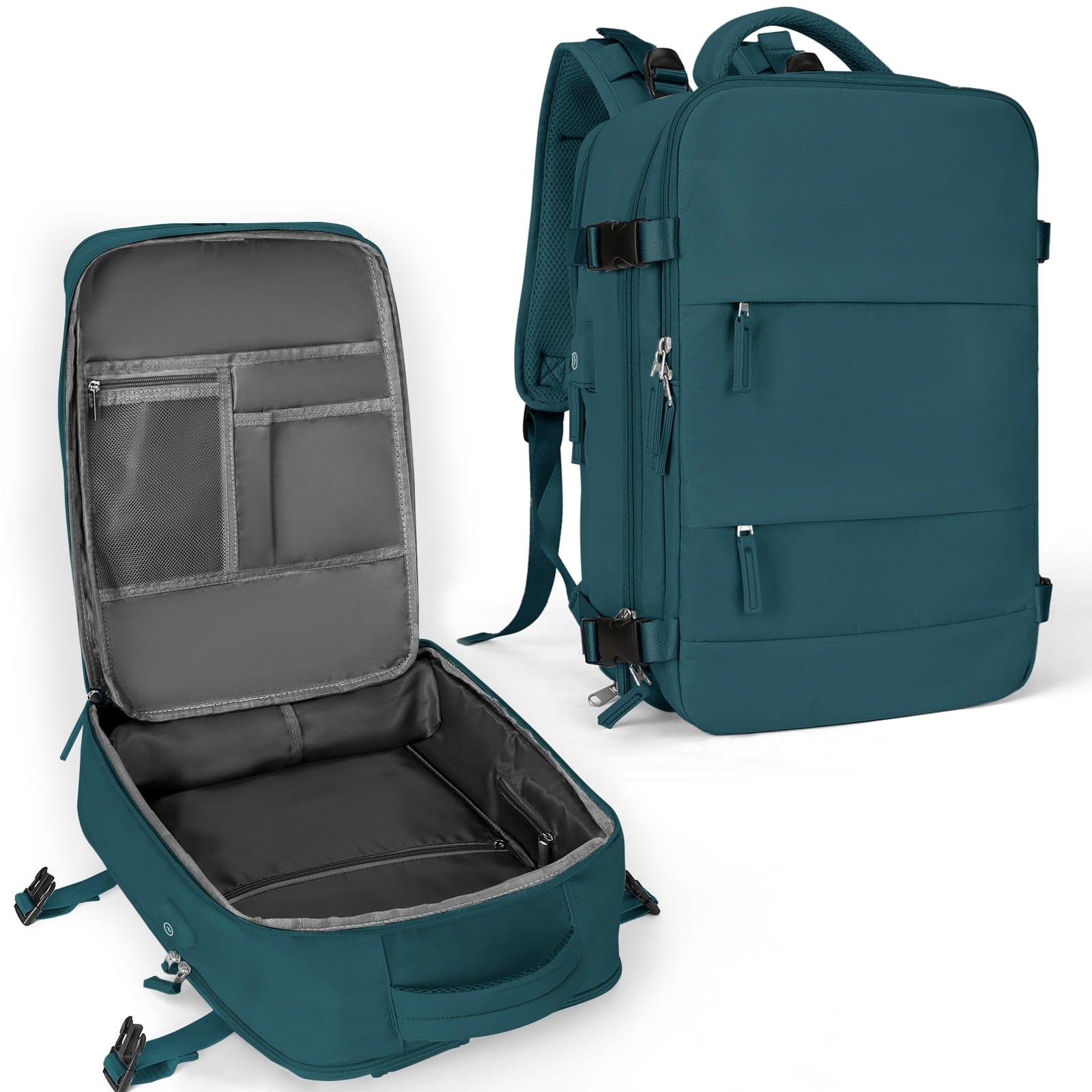 TravelEase Airline-Compatible Laptop Backpack 40x20x25