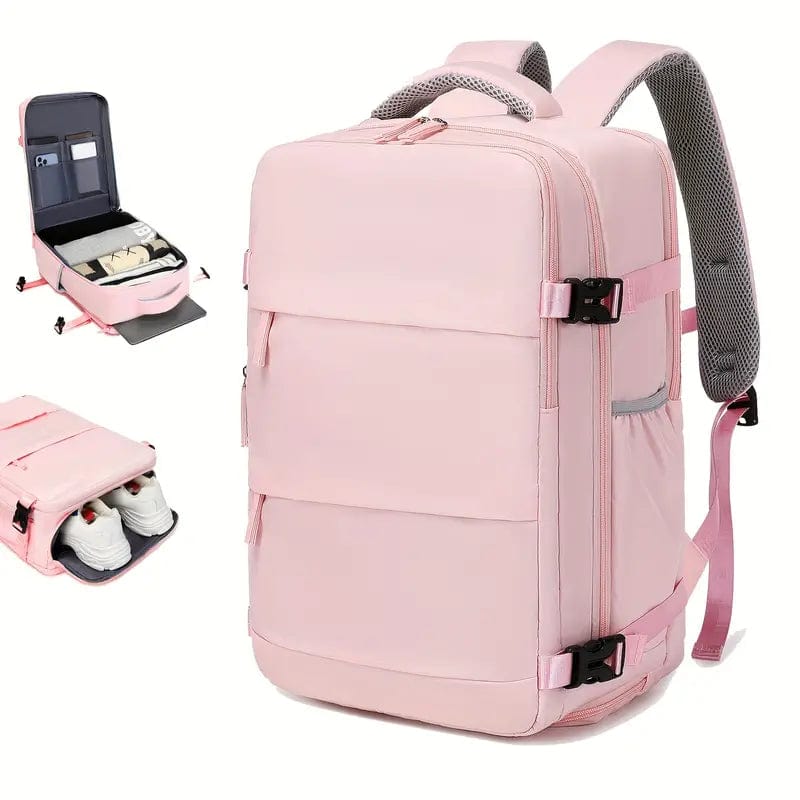 TravelEase Airline-Compatible Laptop Backpack 40x20x25