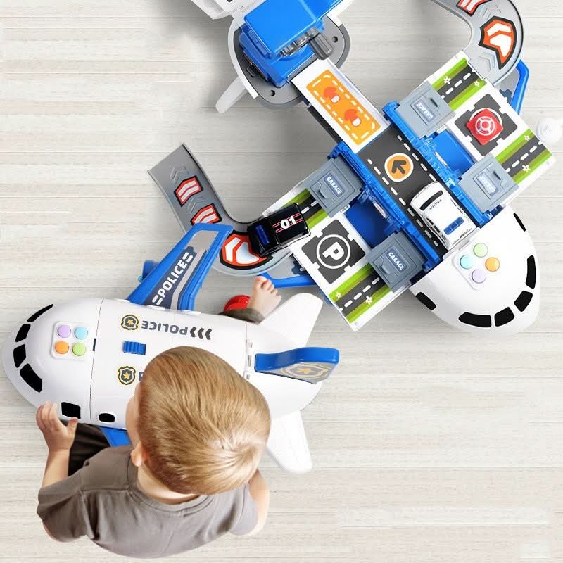 Skyward Journey Play Set with Aircraft & Vehicles for Young Explorers