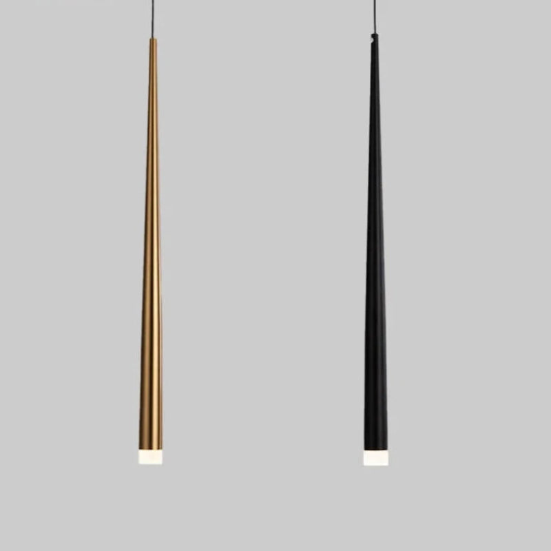 Elegant Height-Adjustable Glass Pendant Light with LED