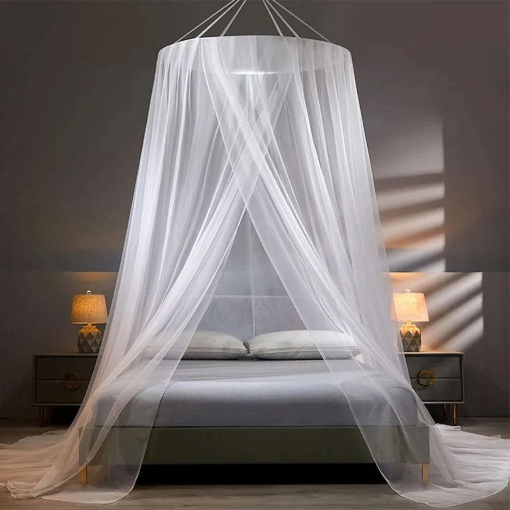 Foldable Bed Mosquito Net – Breathable Bug Mesh for Camping