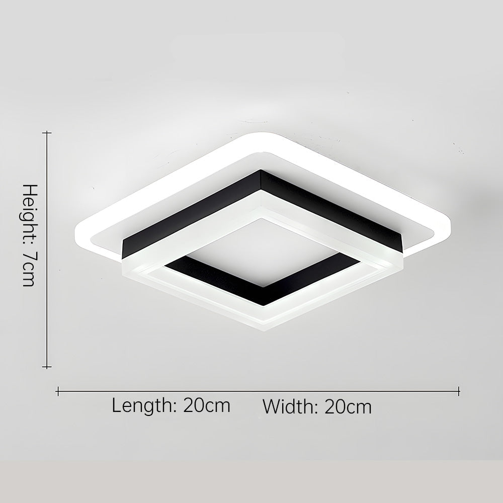 Compact Modern LED Ceiling Light for Cozy Spaces