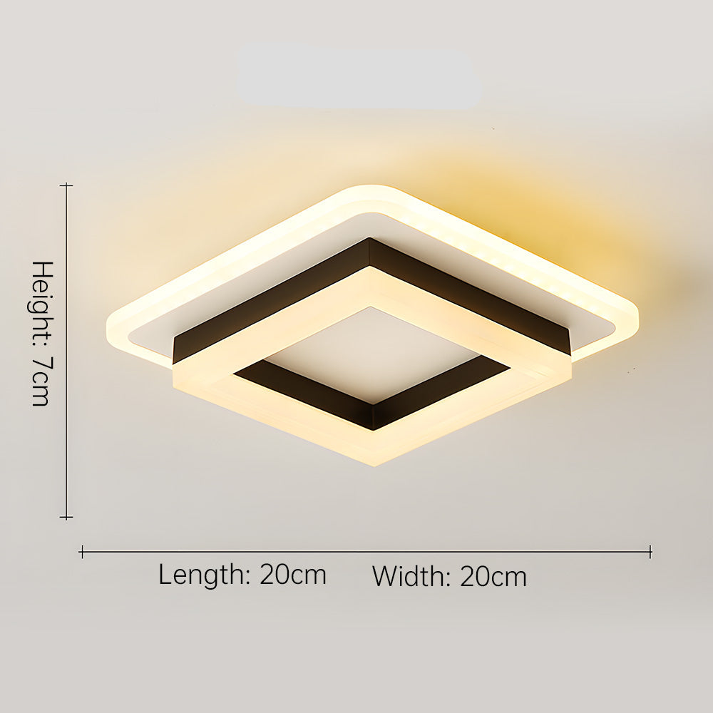 Compact Modern LED Ceiling Light for Cozy Spaces