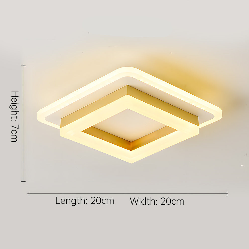 Compact Modern LED Ceiling Light for Cozy Spaces