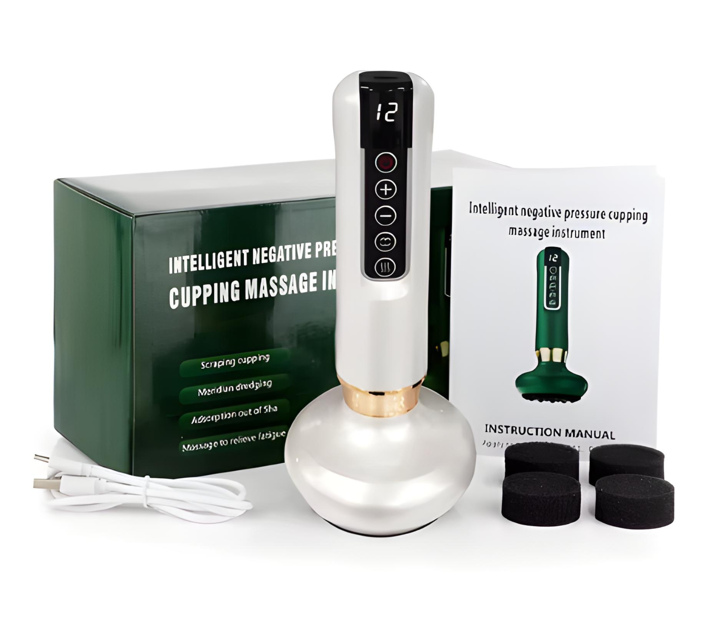 Revitalize Your Skin: Anti-Cellulite Cupping Device with Heat Therapy