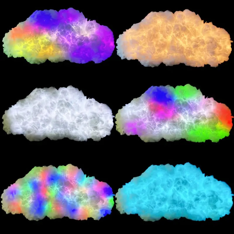 Enchanting RGB Cloud Light with Music Sync & Remote Control