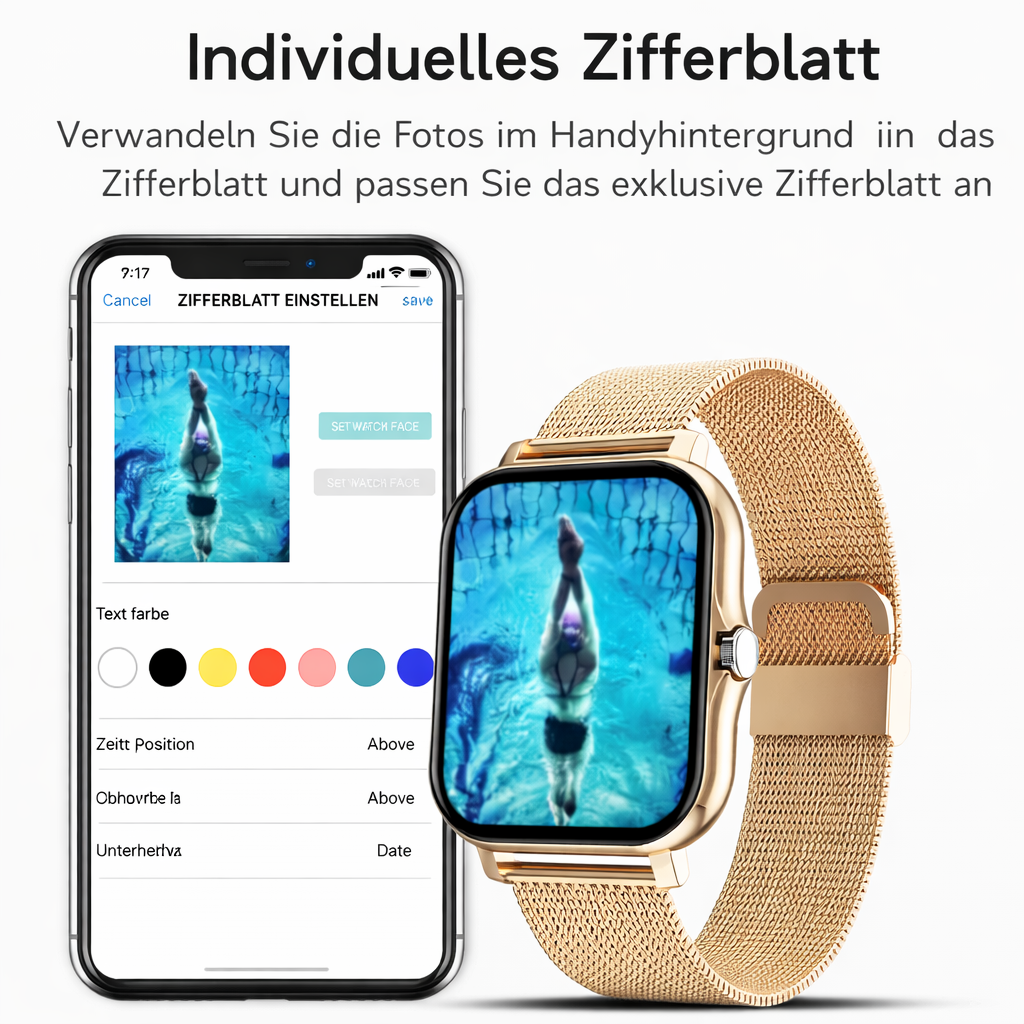 Health Monitoring Smartwatch with Long Battery Life