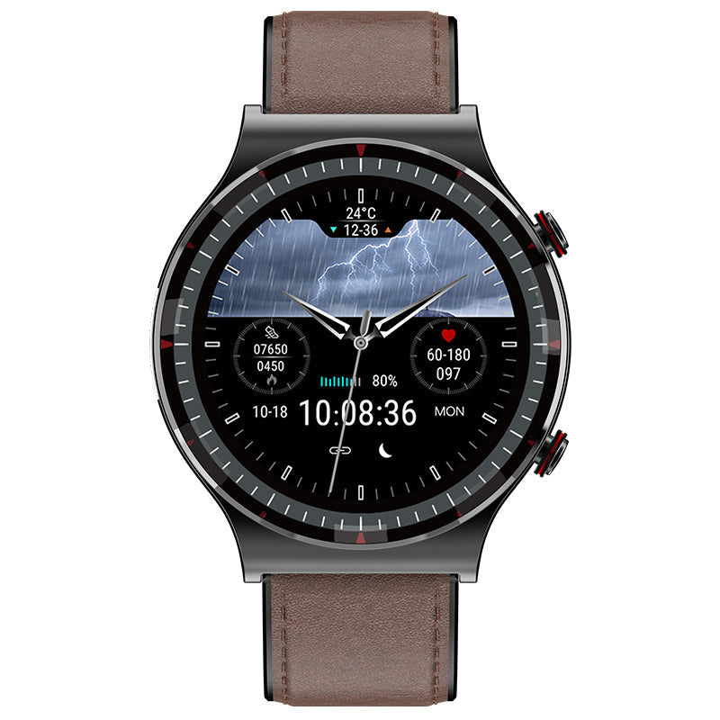 Real-Time Heart Rate and SpO2 Monitor Smartwatch with Sports Modes