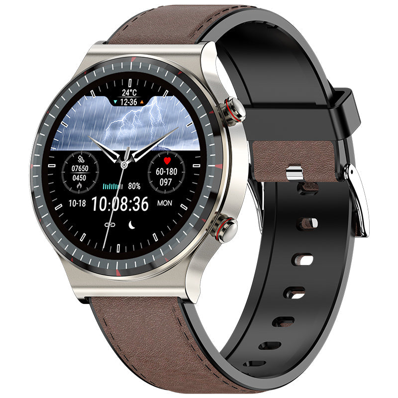 Real-Time Heart Rate and SpO2 Monitor Smartwatch with Sports Modes