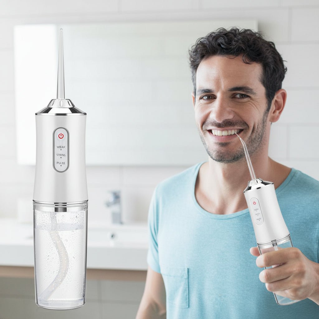 Electric Oral Irrigator | 3 Pressure Levels | 360° Nozzle