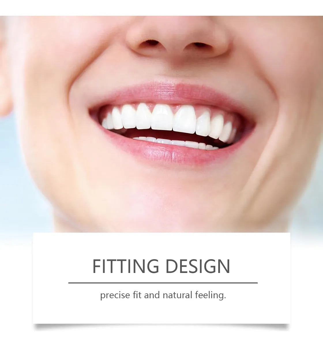 Silicone Denture Kit for Confident All-Day Smiling Without Slipping or Pain