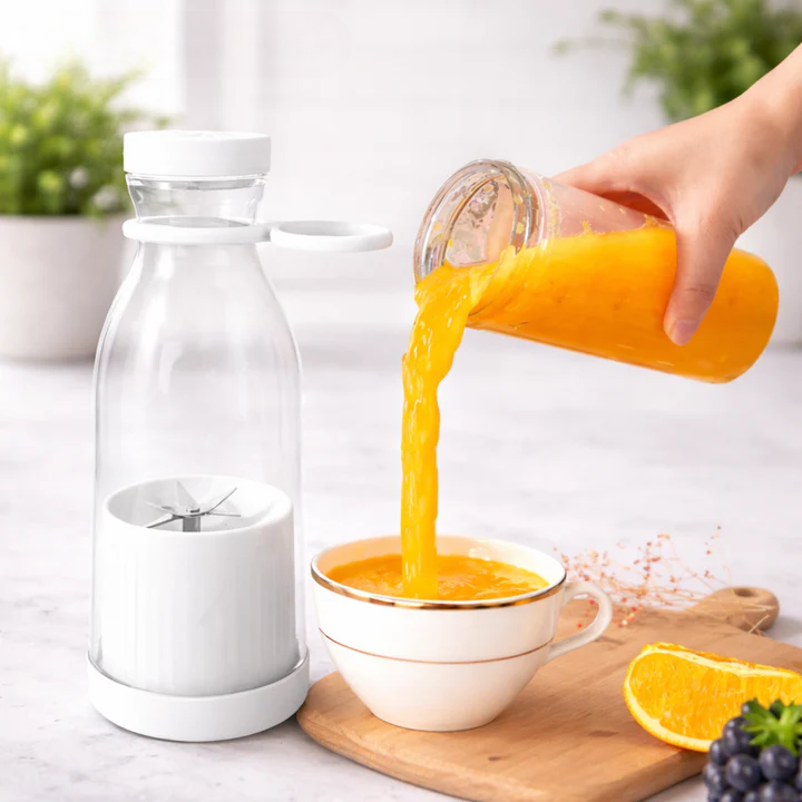 Portable Smoothie Blender | Blend & Drink Directly | Safety Indicator