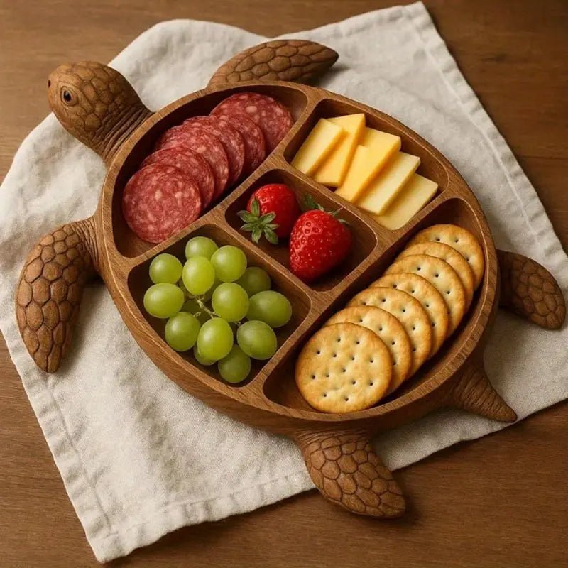 Wooden Snack Board in Animal Shape | Solid Wood Serving Tray