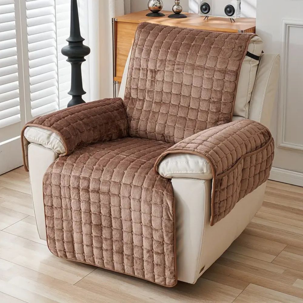 SleekGuard - Stretchable Microfiber Recliner Cover for Ultimate Protection
