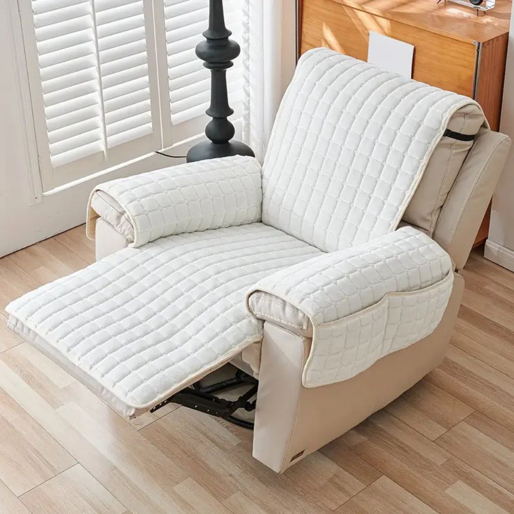 SleekGuard - Stretchable Microfiber Recliner Cover for Ultimate Protection