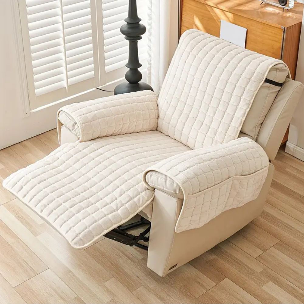 SleekGuard - Stretchable Microfiber Recliner Cover for Ultimate Protection