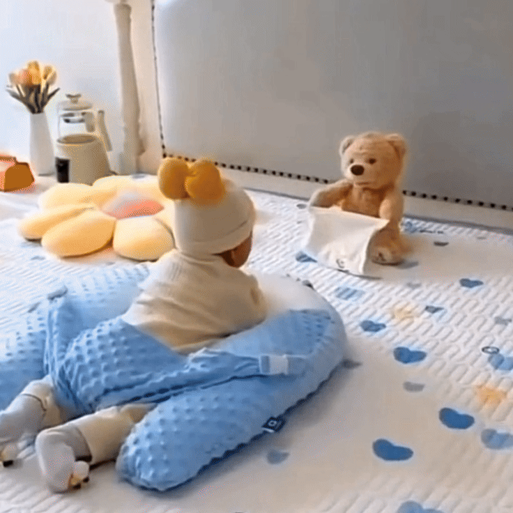 CuddleCompanion Interactive Plush Bear for Engaging Learning