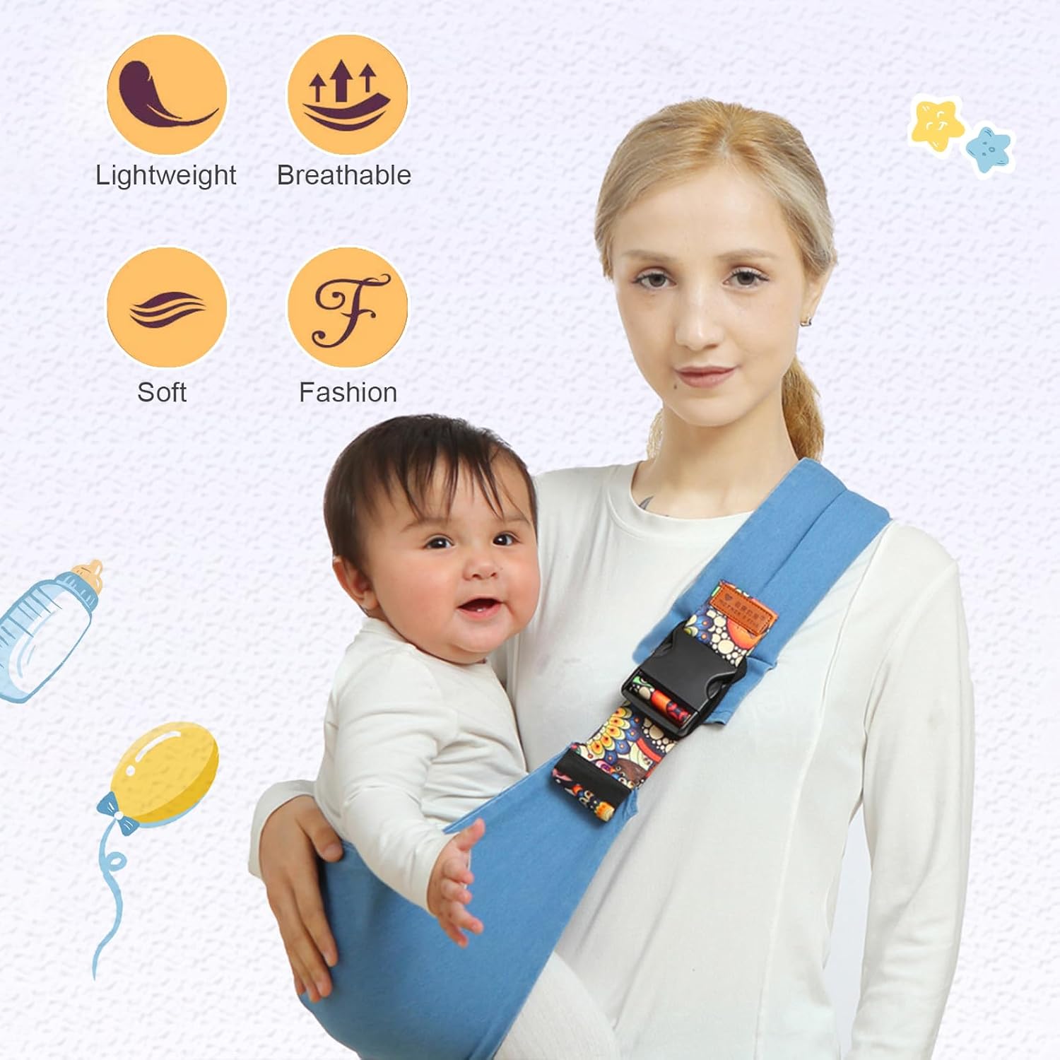 Portable Baby Carrier for Toddlers - Snuggle Sling
