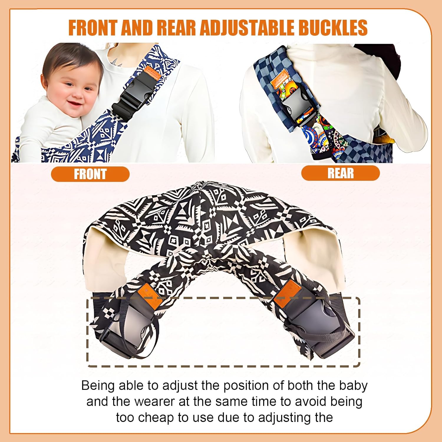 Portable Baby Carrier for Toddlers - Snuggle Sling