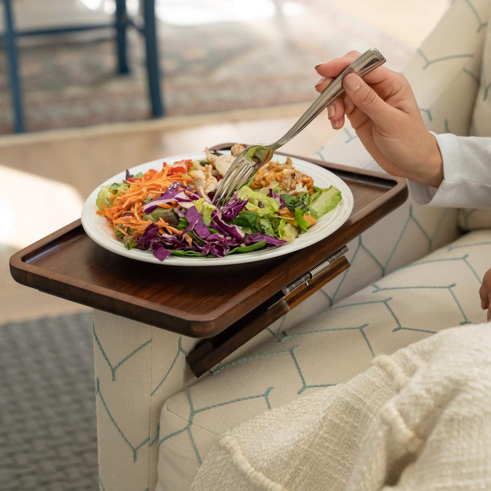 Couch Companion Adjustable Arm Table for Drinks and More