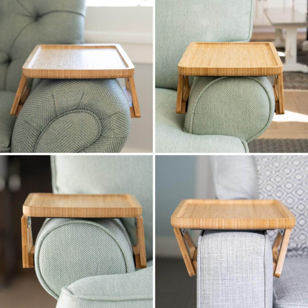 Couch Companion Adjustable Arm Table for Drinks and More