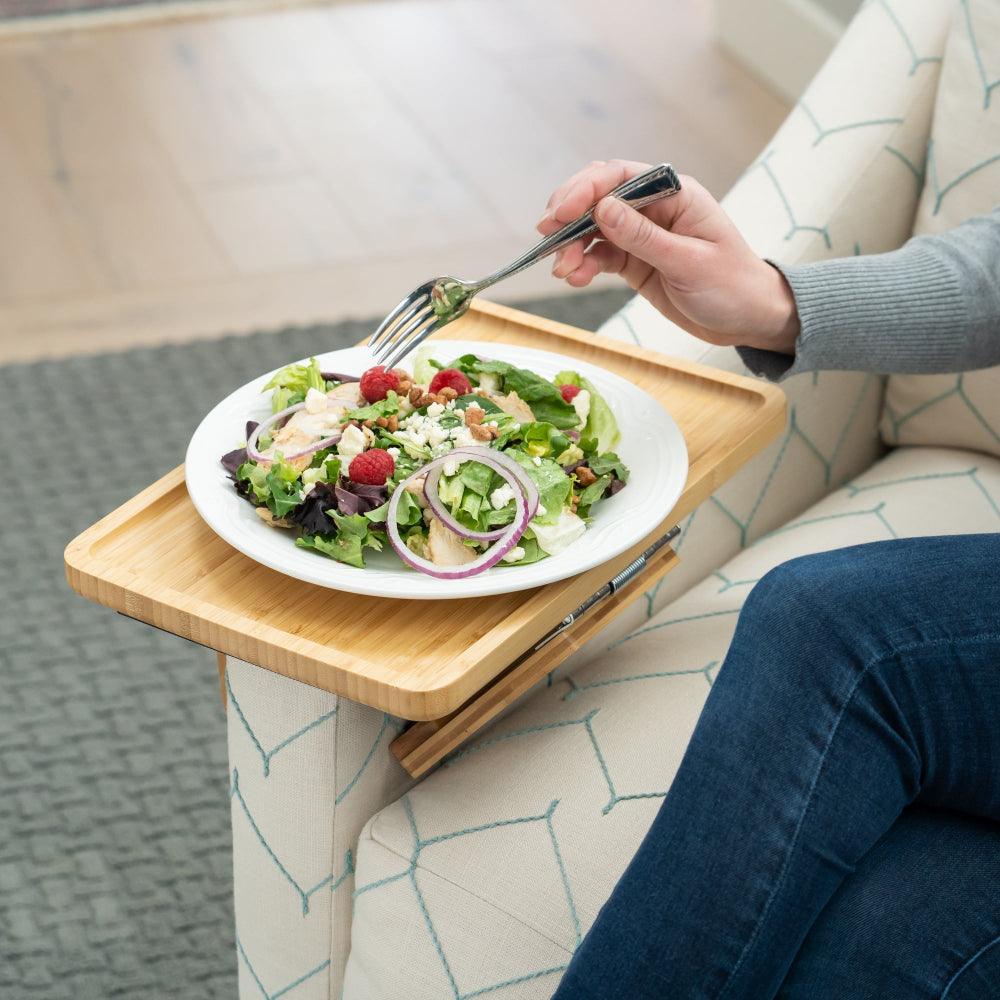 Couch Companion Adjustable Arm Table for Drinks and More